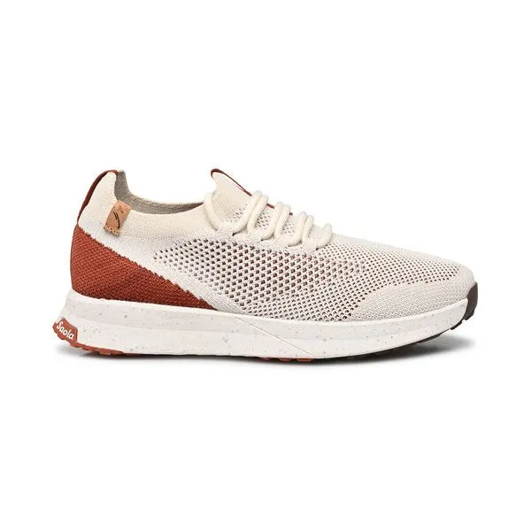 SAOLA SAOLA Vegan Sneaker Frauen - Tsavo W 2.0, White / burgundy, – Produktbild 1 von 4