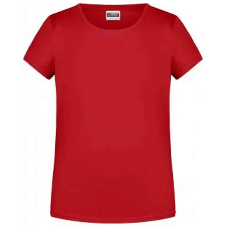 James & Nicholson James & Nicholson T-Shirt für Mädchen in klassischer Form 8007G Gr. M-122/128 red – Produktbild 1 von 1