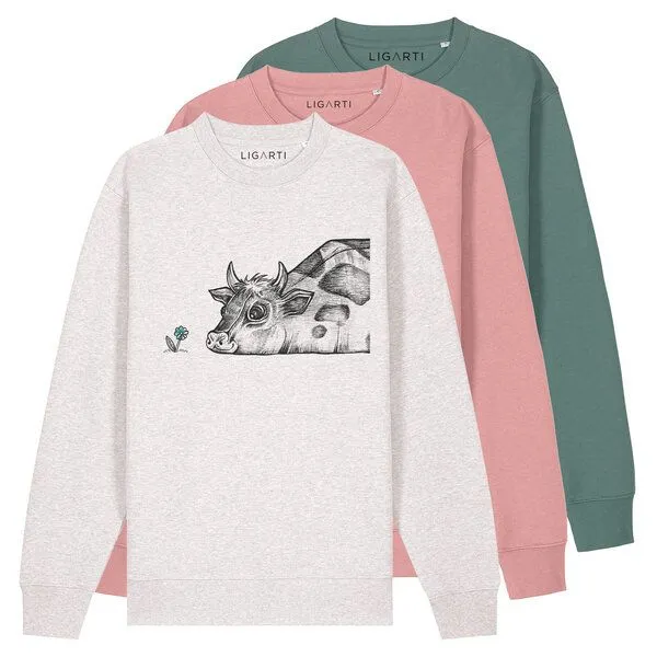 LIGARTI Pullover – Rita – LIGARTI Tiermanufaktur, Hellgrau, – Produktbild 1 von 3