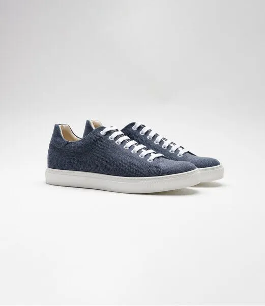 Solari Milano Solari Milano Hemp Sneaker V1, Blau, – Produktbild 3 von 4
