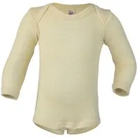 Engel natur Engel natur Baby / Kinder Body Langarm Bio-Schurwolle/Seide, Natur, – Produktbild 1 von 1