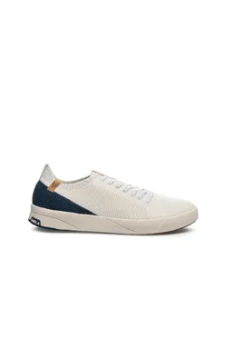 SAOLA SAOLA Damen vegan Sneaker Damen Cannon Knit 2.0 Weiß Navy – Produktbild 1 von 1