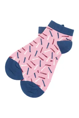 Tranquillo Sneakersocken Beckaa aus Bio-Baumwolle - rose / 39–42 – Produktbild 1 von 1