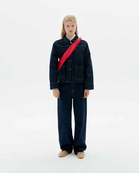 thinking mu thinking mu Hose Theresa, Dark denim (blau), – Produktbild 2 von 5
