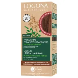 LOGONA LOGONA Pflanzen-Haarfarbe-Pulver kastanienbraun – Produktbild 1 von 1