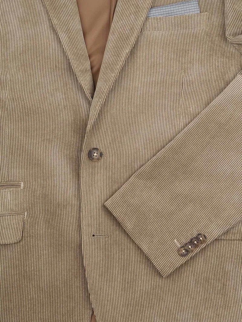 Suitable Suitable Cord Blazer Heleen Cosmos Beige - Größe 46, Beige, – Produktbild 2 von 5