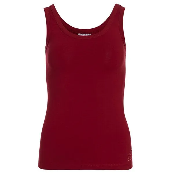 ESPARTO ESPARTO Yoga-Tanktop "Auron", Granatrot, – Produktbild 3 von 4