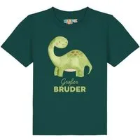 watabout kids watabout.kids T-Shirt Kinder Dinosaurier 04 Großer Bruder, Glazed green, – Produktbild 1 von 1
