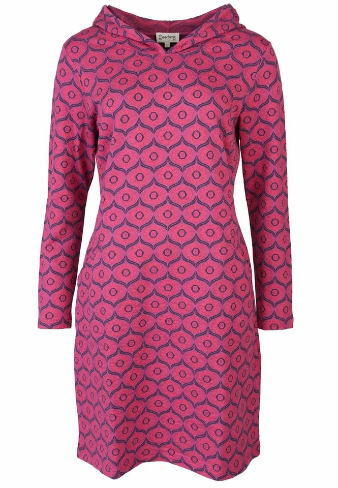 Deerberg Sommerkleid Tirillunas sunflower, Rot, – Produktbild 1 von 3