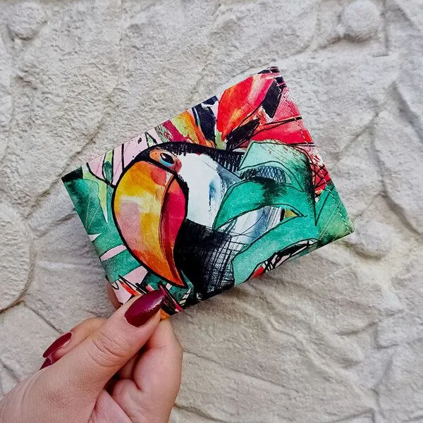 paprcuts paprcuts RFID Portemonnaie, Vivid tucano | jules boho koop, – Produktbild 3 von 4