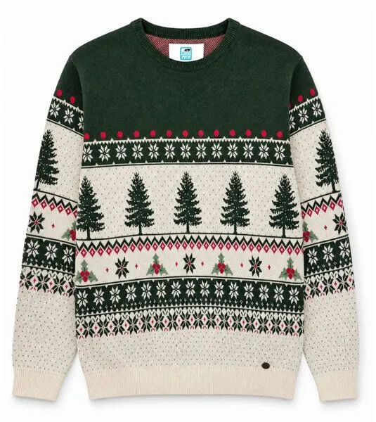 Gary Mash GARY MASH Strickpullover James aus Biobaumwolle, Holy moly grün, – Produktbild 4 von 4