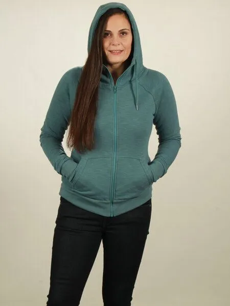 NATIVE SOULS Native Souls Zip-Hoodie Damen, Light turquoise, – Produktbild 2 von 2