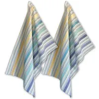 Solwang Design Solwang Design 2er-Set Geschirrtücher aus 100% Biobaumwolle, 70 x 50 cm, Beach mix, – Produktbild 1 von 1
