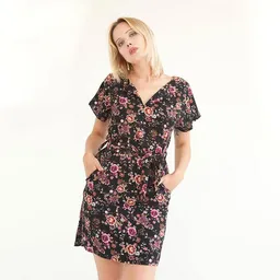 WiDDA berlin WiDDA berlin Kleid "Aster" aus Viskose mit Blüten – Produktbild 1 von 1