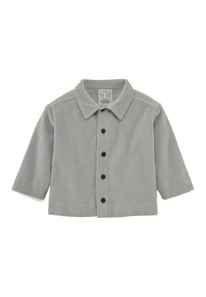 hessnatur hessnatur Cord-Jacke Mini Boho aus reiner Bio-Baumwolle, Nebelblau, – Produktbild 2 von 3