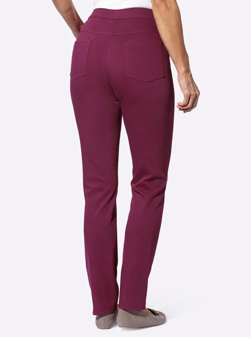 Witt Schlupfhose bordeaux, Bordeaux, – Produktbild 3 von 3