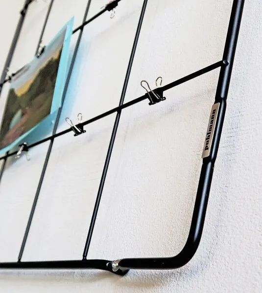 Puhlmann Puhlmann Memo Wandboard Schwarz aus Stahldraht, Schwarz, – Produktbild 3 von 5