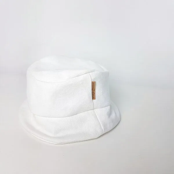 Bridge&Tunnel Bridge&Tunnel Bucket hat Denim, Weiss, – Produktbild 1 von 4