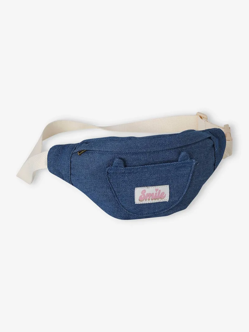 Vertbaudet Mädchen Bauchtasche mit Katzenohren, Double stone, – Produktbild 2 von 4