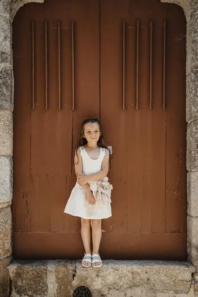 PETER JO PETER JO Kleid Chloe Sienna Flower, Creme, – Produktbild 2 von 3