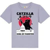 watabout kids watabout.kids T-Shirt Kinder Catzilla, Lavender, – Produktbild 1 von 1