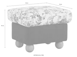 Home affaire Hocker Milano – Produktbild 1 von 1