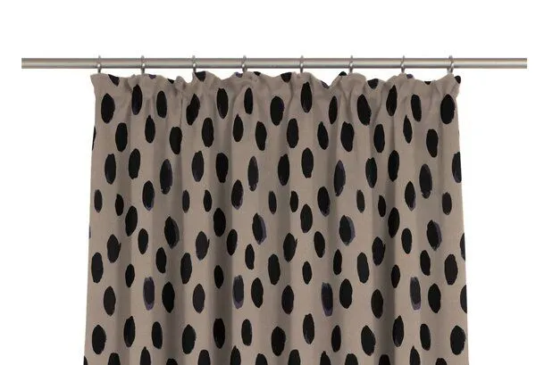 Nature by Adam Nature by Adam Vorhang aus Leinen & Bio-Baumwolle - Made in Germany - Dots, Lila, – Produktbild 6 von 8