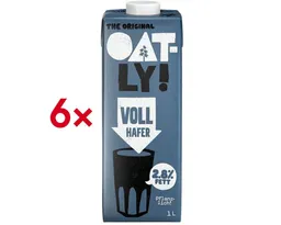 Oatly Oatly Pflanzenmilch Voll Hafer, 2,8 % Fett, 6x 1 Liter Haferdrink – Produktbild 1 von 1