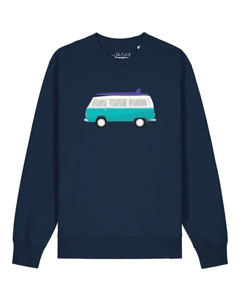 watapparel watapparel Sweatshirt Unisex California Dream, French navy, – Produktbild 1 von 2