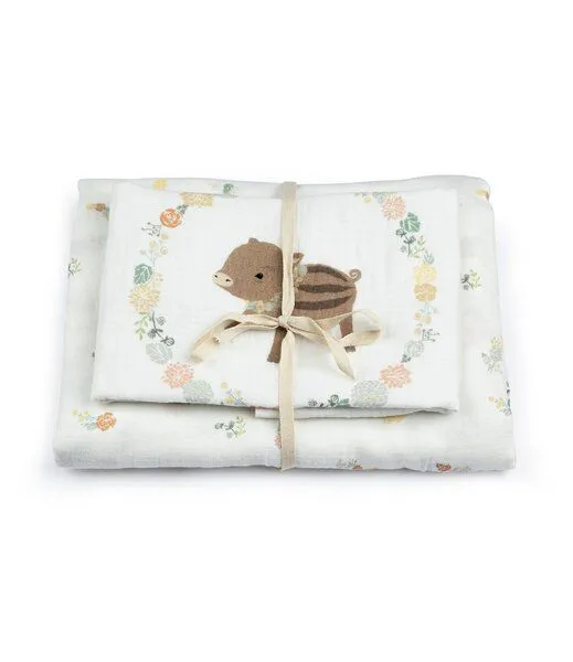 Little Boar Little Boar Kinder Bettwäsche Forest & Flowers – Produktbild 1 von 7