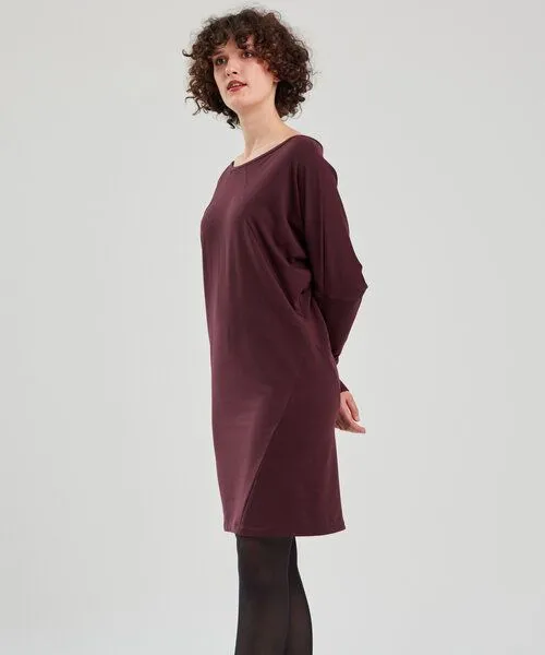 LASALINA Veganes Kleid DIAMAR von Lasalina, Schwarz rot, – Produktbild 3 von 4