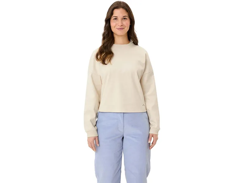 Vaude VAUDE Bio-Damen-Langarmshirt 'Najun' mit Rückenprint, ecru, Gr. 40 – Produktbild 1 von 1
