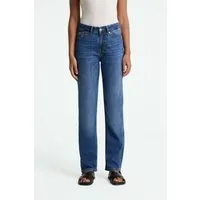 Kings Of Indigo Kings Of Indigo Jeans Inoe - Mid Rise Straight - Cotton Flex 9.5oz Mid Worn – Produktbild 2 von 6