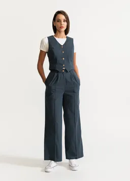 De IONESCU De IONESCU Damen vegan Weste Figa – Produktbild 1 von 1