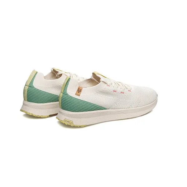 SAOLA SAOLA Vegane Sneakers - leicht, Slip-On, komfortabel - Tsavo 3 W, White green, – Produktbild 4 von 4