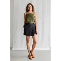 Jyoti - Fair Works Jyoti - Fair Works Hanf/Tencel Skort Santipur – Produktbild 1 von 1