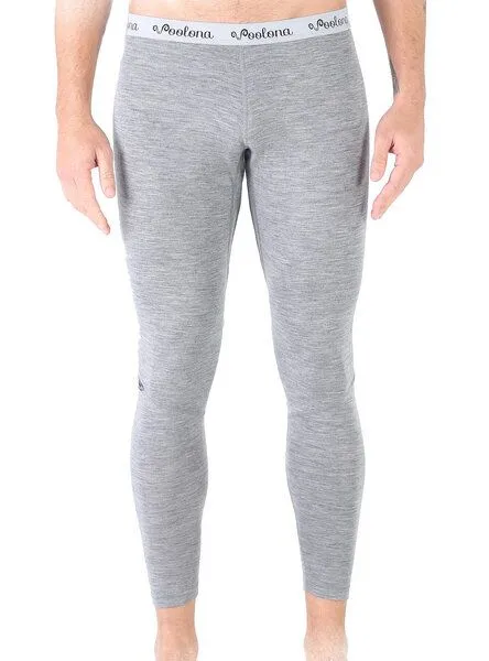 Woolona Woolona Lange Unterhose - PATCH - 100% Merinowolle, Grau, – Produktbild 4 von 4