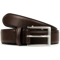 Will's Vegan Shop Will's Vegan Shop Klassischer Gürtel, 3,5 cm Herren, Dark brown, – Produktbild 2 von 4
