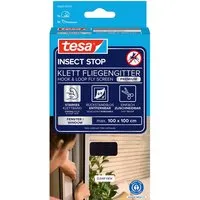 Tesa tesa Fliegengitter "Premium" für Fenster 110 x 110 cm, anthrazit – Produktbild 1 von 1