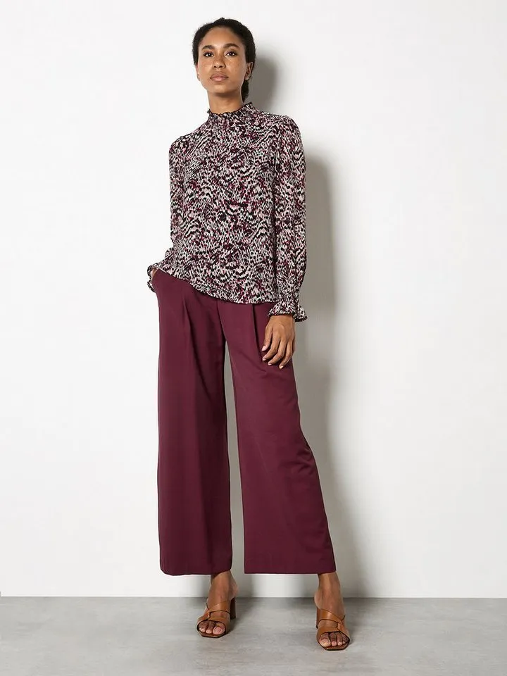 Apricot Apricot Blusentop Chiffonbluse mit Animal-Print, Rosa, – Produktbild 2 von 5