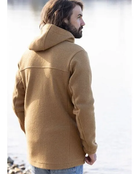 Disana Disana Herren Walk Jacke kbT Schurwolle, Toffee, – Produktbild 2 von 3