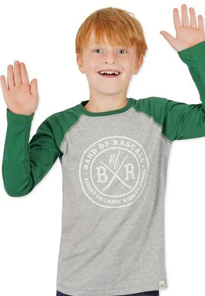 Band of Rascals Band of Rascals Circle Raglan Longsleeve, Dark-green, – Produktbild 2 von 4