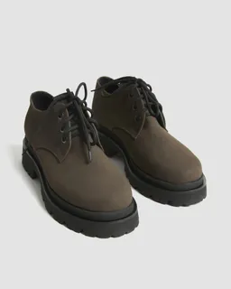 BOHEMA BOHEMA Damen vegan Schuhe Chunky Derby Schokoladenbraun – Produktbild 1 von 1