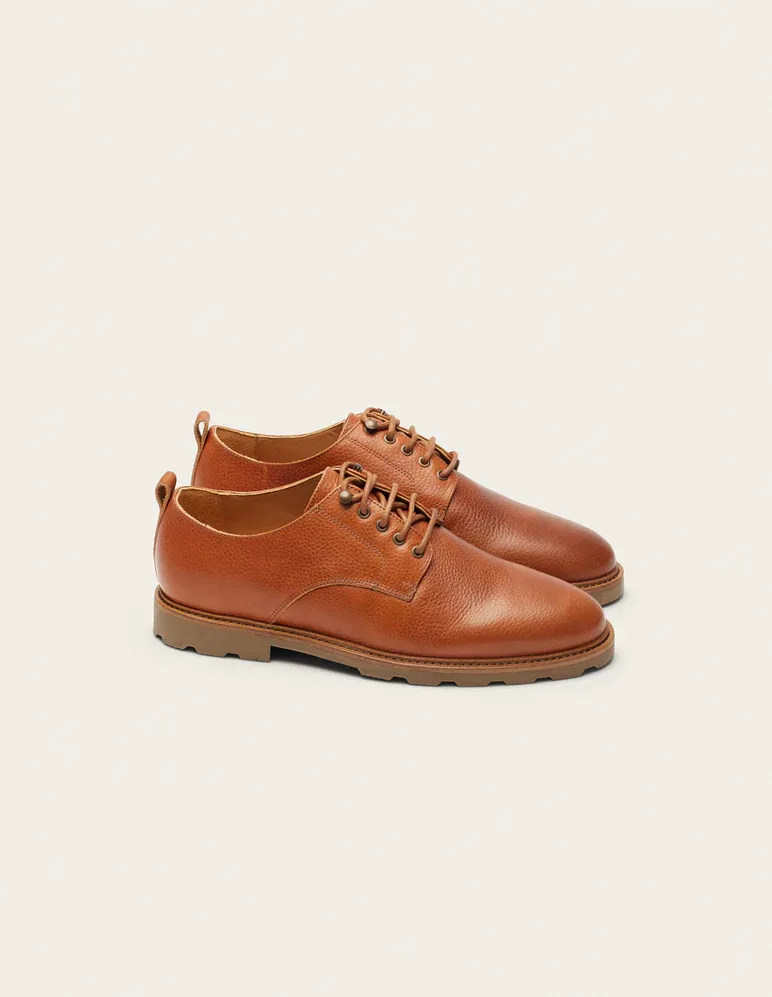 Odaje Schnürschuh Modell: Simon, Honey grained, – Produktbild 1 von 1