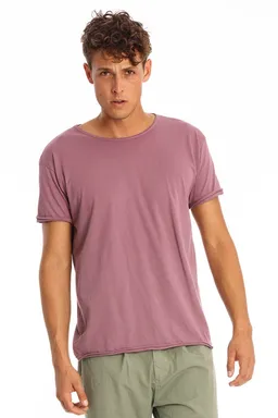RAVENS VIEW IBIZA RAVENS VIEW IBIZA Herren vegan T-Shirt Rundhalsausschnitt Wild Malva Violet – Produktbild 1 von 1