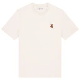 LIGARTI Besticktes T-Shirt – Thomas der Weihnachtshund – LIGARTI Tiermanufaktur – Produktbild 1 von 1