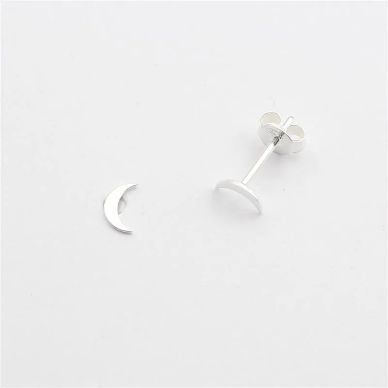 Jewelberry Jewelberry Stecker Tiny Moon, Silber, – Produktbild 1 von 1