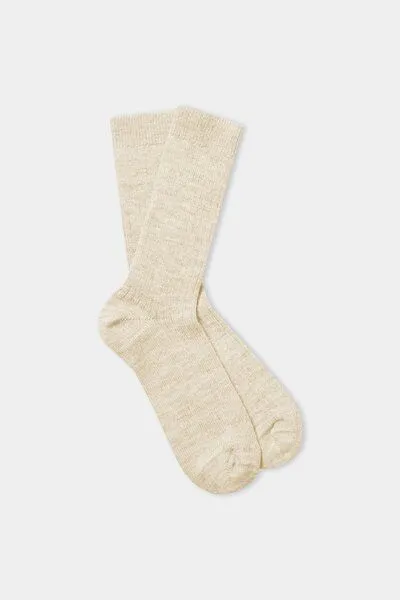 About Companions About Companions Alpaca Socks, Weiß, – Produktbild 1 von 2
