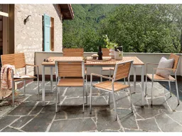 Garden Pleasure Garden Pleasure Gartenmöbel-Set "Luice", 7-teilig, 6 Sessel,1 Tisch, FSC zert. – Produktbild 1 von 1