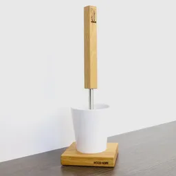 Woodkopf Woodkopf Toilettenbürstenhalter LINA aus Holz – Produktbild 1 von 1